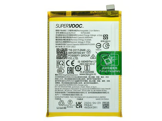 BLPA59 Batteria 5000 mAh Li-Ion + Adesivo per Oppo Reno 12 5G