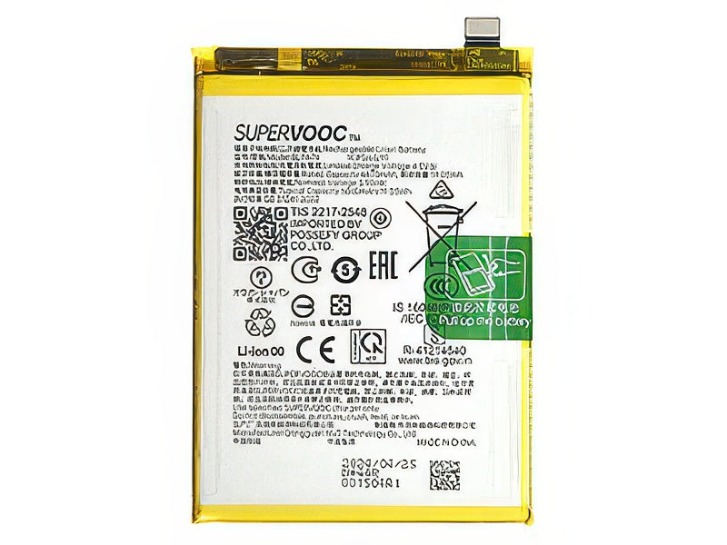 BLPA79 Batteria 5000 mAh Li-Ion + Adesivo per Oppo Reno12 F 5G