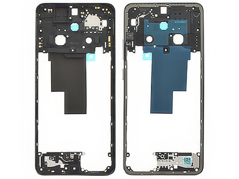 Cover Posteriore + Antenna NFC + Tasti Laterali Amber Orange per Oppo Reno12 FS 5G