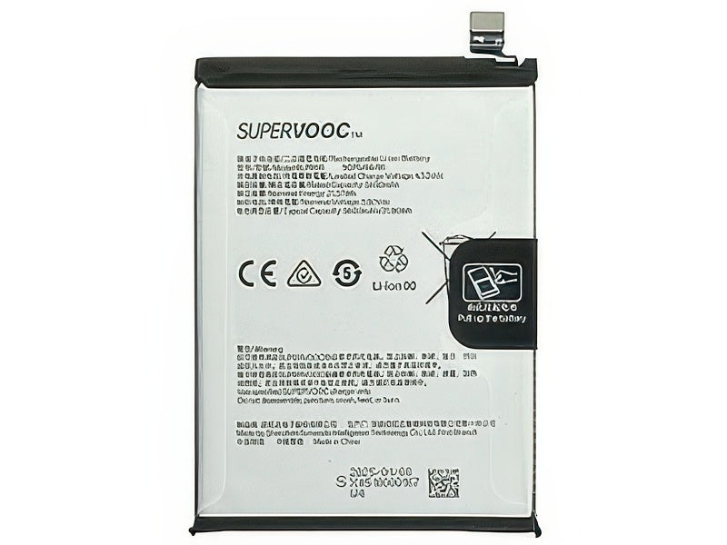 BLPB55 Batteria 5450 mAh Li-Ion + Adesivo per Oppo Reno13 5G