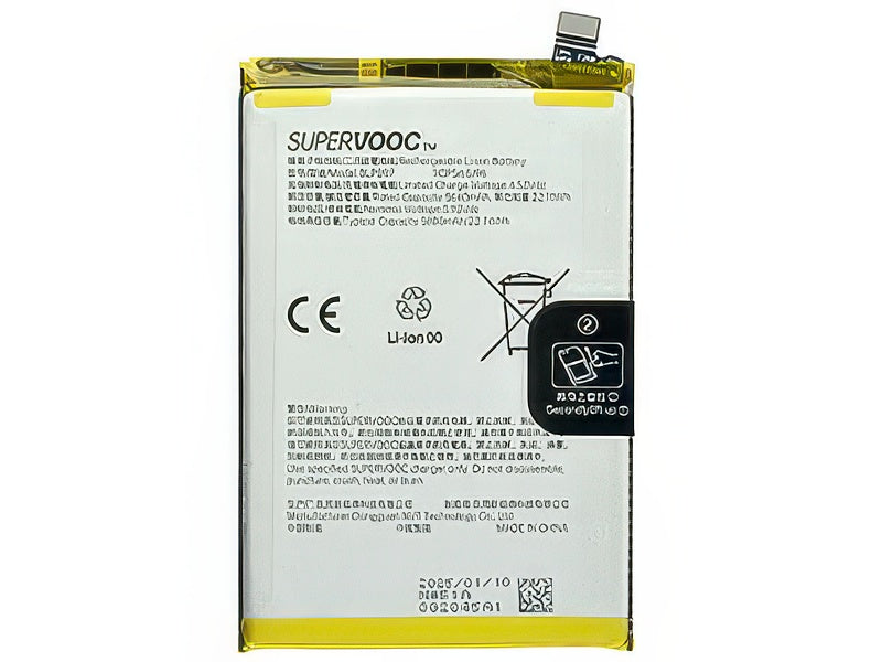 BLPB97 Batteria 5800 mAh Li-Ion + Adesivo per Oppo Reno13 F 5G