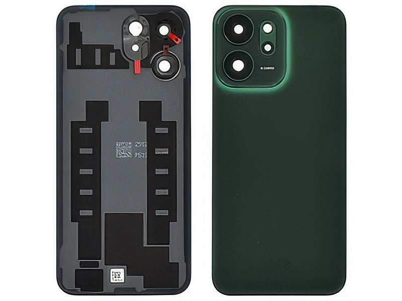 Cover Batteria + Vetrino Camera + Adesivi Luminous Verde per Oppo Reno14 F 5G