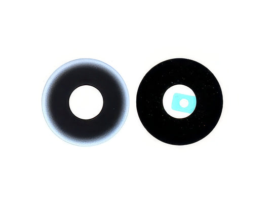 Vetrino Camera Posteriore 50MP + Adesivo Opal Blu per Oppo Reno14 F 5G