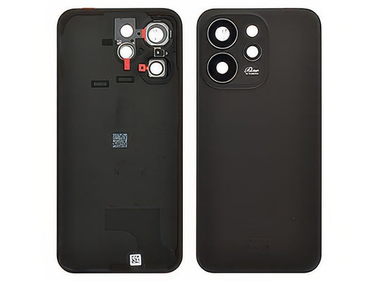 Cover Batteria + Vetrino Camera + Adesivi Dusk Nero per Oppo Reno15 Pro 5G