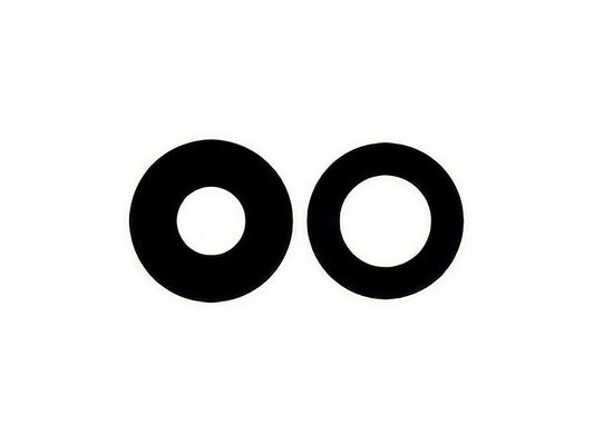 Vetrino Camera Posteriore Teleobbiettivo + Adesivo per Oppo Reno15 Pro 5G