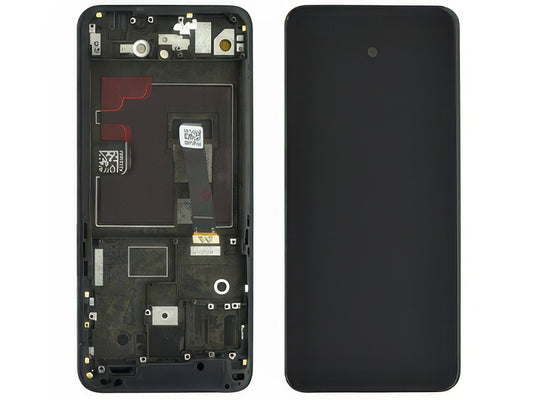 Lcd + Touchscreen + Frame Ocean Blu per Oppo Reno2