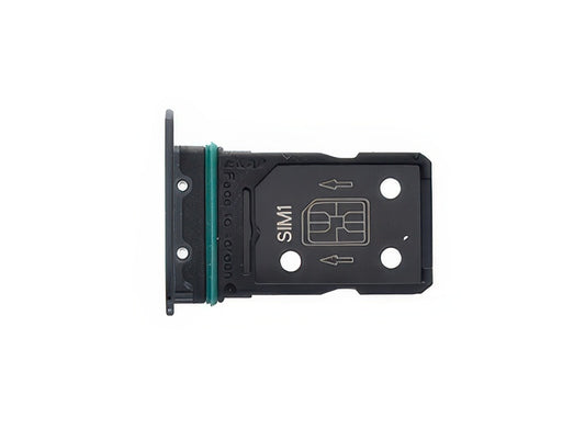 Sportello Dual Sim Card + Alloggio Space Nero per Oppo Reno4 Pro 5G