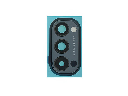 Cover Camera + Vetrino Space Nero per Oppo Reno4 5G
