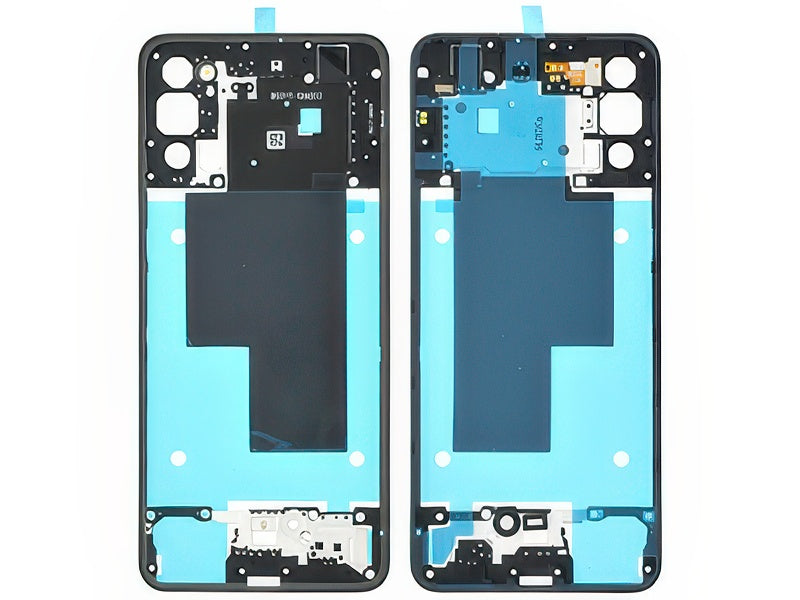 Cover Posteriore Space Nero per Oppo Reno4 5G