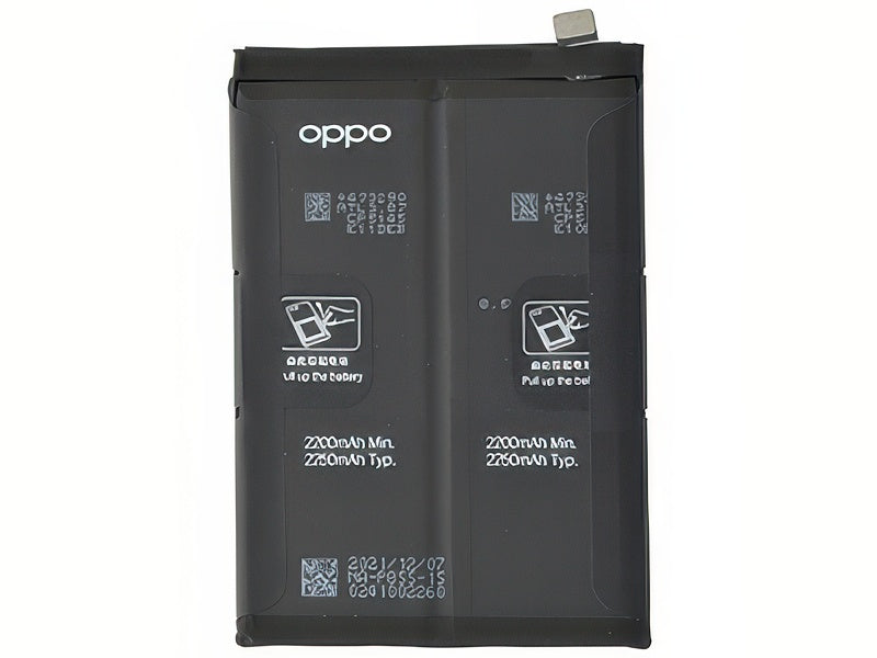 BLP855 Batteria 4500 mAh Li-Ion + Adesivo per Oppo Reno8 5G
