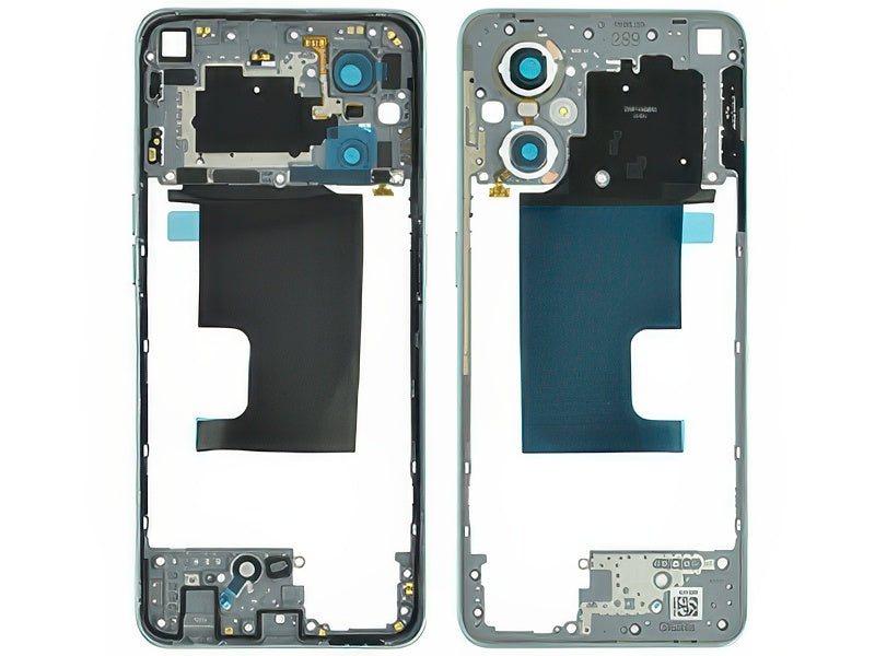 Cover Posteriore + Antenna NFC + Tasti Laterali Rainbow Spectrum per Oppo Reno8 Lite 5G
