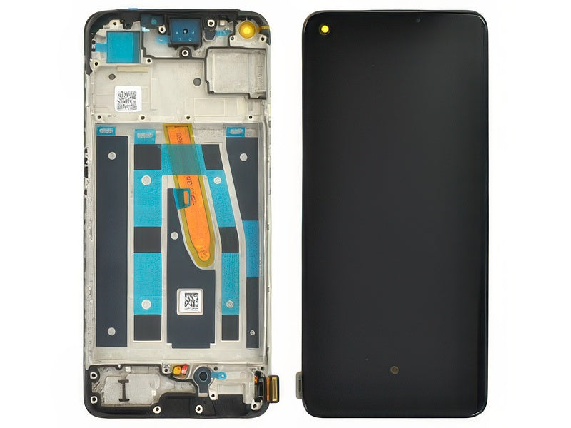 Lcd + Touch Screen + Frame Nero per Oppo Reno8 T