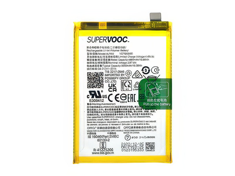 BLP959 Batteria 5000 mAh Li-Ion + Adesivo per Oppo Reno8 T