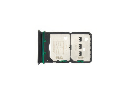 Sportello Dual Sim Card/SD Card Midnight Nero per Oppo Reno8 T