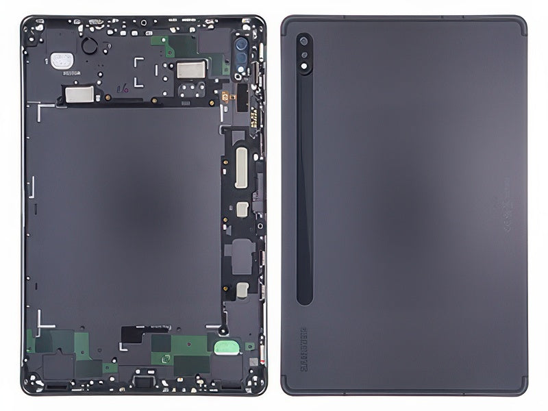 Cover Batteria +Tasti Laterali + Vetrino Camera Graphite per Samsung SM-X700 Galaxy Tab S8 11" Wi-Fi