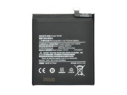 Batteria Litio 4160 mAh slim per Xiaomi Mi 10 Lite 5G