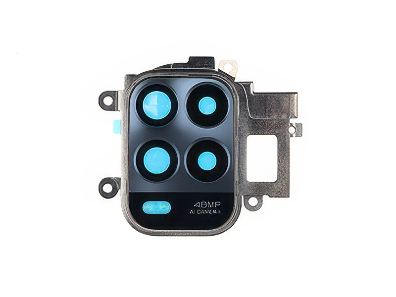 Cover Camera + Vetrino + Frame Nero per Xiaomi Mi 10 Lite 5G