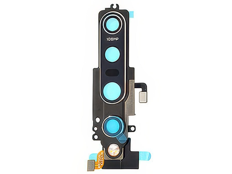 Cover Camera + Vetrino + Frame Alpine Bianco per Xiaomi Mi 10 Pro - Originale Service Pack