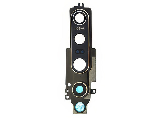 Cover Camera + Vetrino + Frame Alpine Bianco per Xiaomi Mi 10 Pro - Compatibile