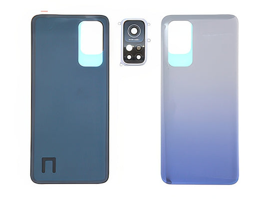 Cover Batteria + Vetrino Camera Lunar Argento per Xiaomi Mi 10T