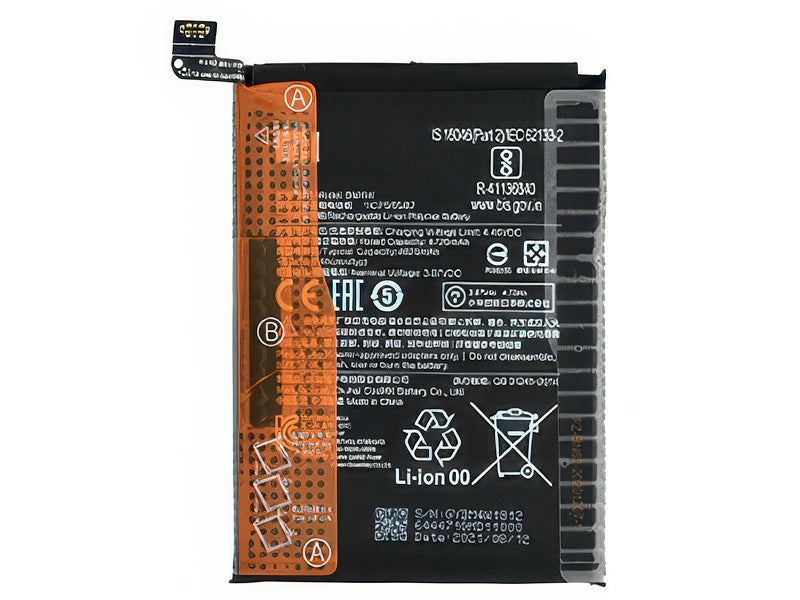 BM4W Batteria 4820 mAh + Adesivo per Xiaomi Mi 10T Lite 5G