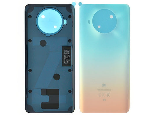Cover Batteria + Adesivi Oro Rosa Beach per Xiaomi Mi 10T Lite 5G
