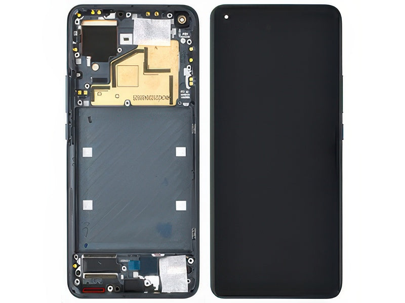 Lcd + Touch Screen + Frame Midnight Grigio per Xiaomi Mi 11 5G