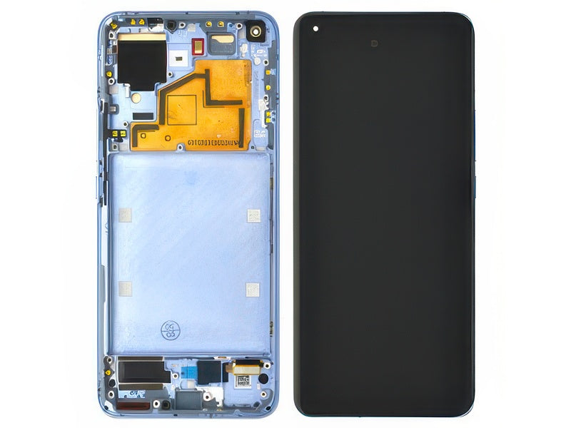 Lcd + Touchscreen + Frame + Tasti Laterali Violet per Xiaomi Mi 11 5G
