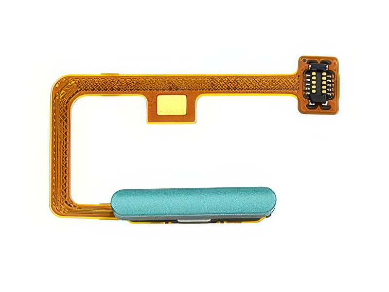 Flat Cable + Lettore Impronta Mint Green per Xiaomi Mi 11 Lite - Originale Service Pack