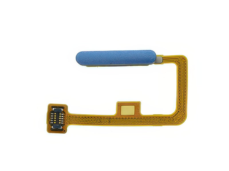 Flat Cable + Lettore Impronta Bubblegum Blu per Xiaomi Mi 11 Lite - Compatibile
