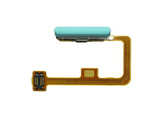 Flat Cable + Lettore Impronta Mint Green per Xiaomi Mi 11 Lite - Compatibile