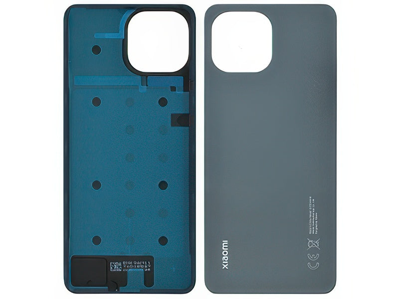 Cover Batteria + Adesivi Boba Nero per Xiaomi Mi 11 Lite