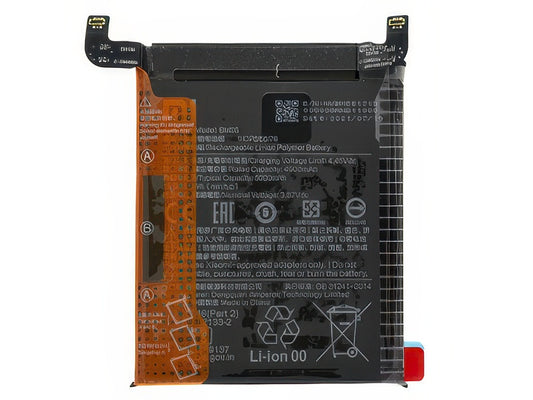 BM55 Batteria 5000 mAh + Adesivo per Xiaomi Mi 11 Ultra 5G