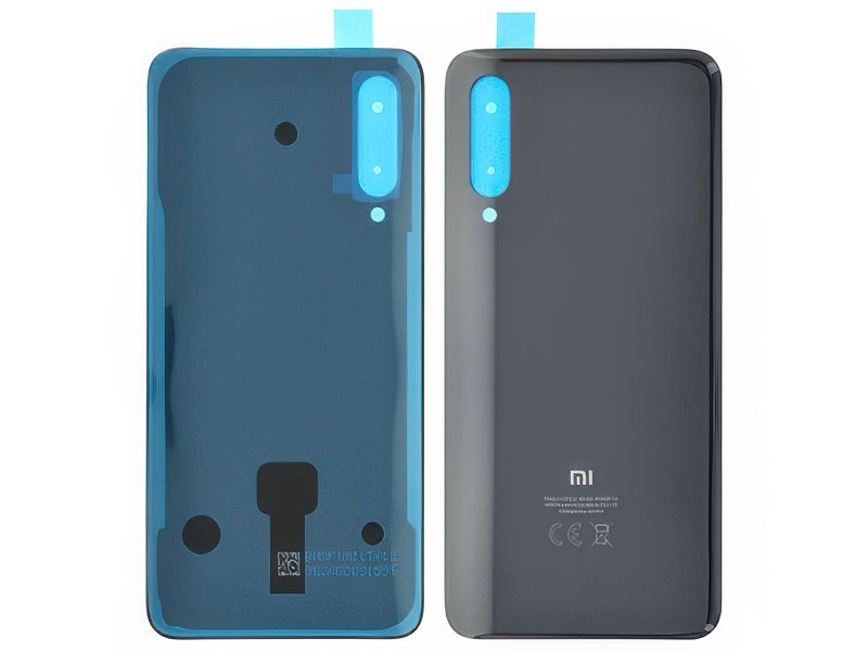 Cover Batteria + Adesivi Piano Nero per Xiaomi Mi 9