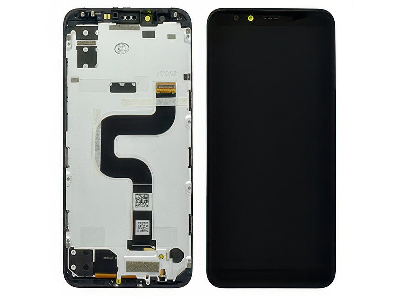 Lcd + Touch Screen + Frame Nero per Xiaomi Mi A2