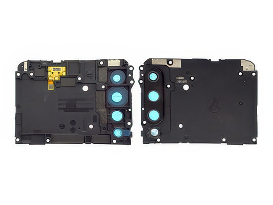 Cover Camera + Vetrino + Cover Posteriore Nero per Xiaomi Mi A3