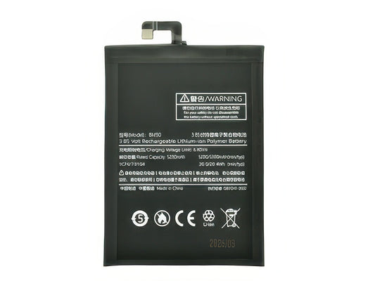 Batteria Litio 5300 mAh slim per Xiaomi Mi Max 2