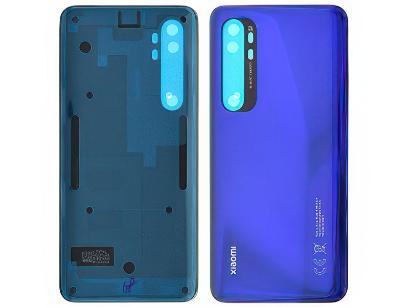 Cover Batteria + Adesivi Viola per Xiaomi Mi Note 10 Lite