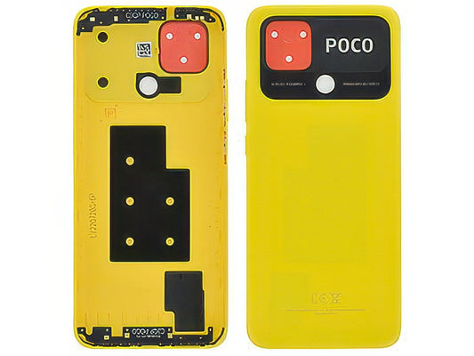 Cover Batteria + Tasti Laterali Poco Giallo per Xiaomi Poco C40