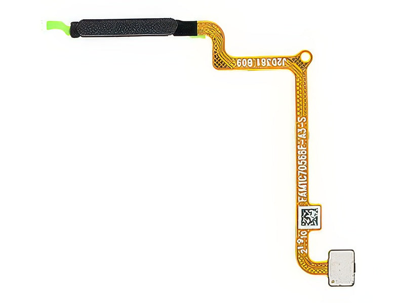 Flat Cable + Lettore Impronta Midnight Nero per Xiaomi Poco C65