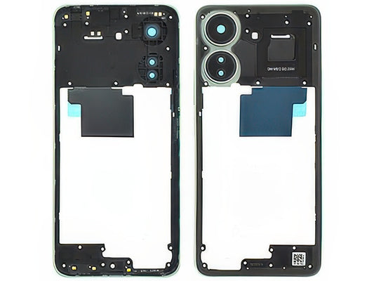 Cover Posteriore + Vetrino Camera + Tasti Volume Clover Verde per Xiaomi Poco C65