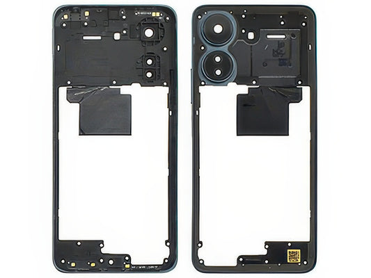 Cover Posteriore + Tasti Volume + Antenna NFC Blu per Xiaomi Poco C65
