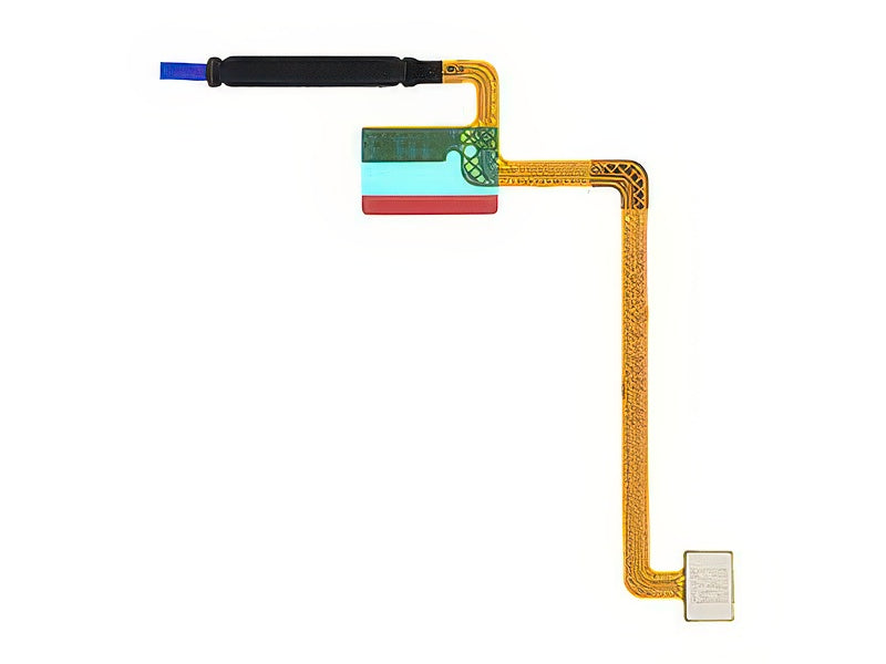 Flat Cable + Lettore Impronta Midnight Nero per Xiaomi Poco C71