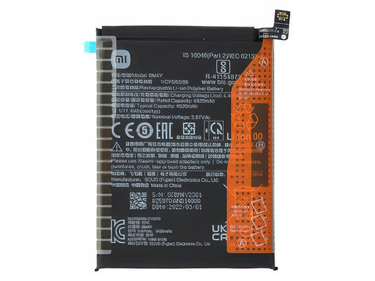 BM4Y Batteria 4520 mAh + Adesivo per Xiaomi Poco F3