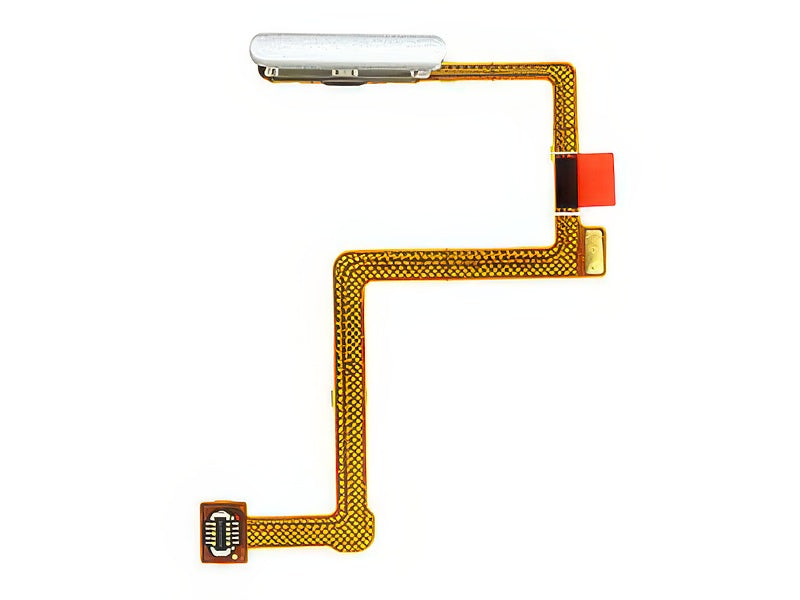 Flat Cable + Lettore Impronta Knight Argento per Xiaomi Poco F4 GT