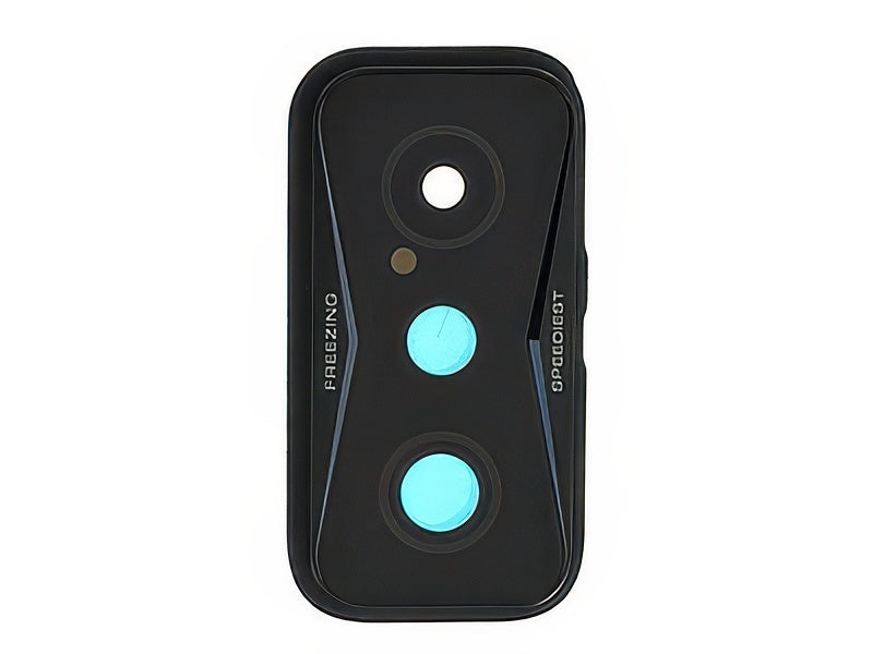 Cover Camera + Vetrino + Adesivo Nero per Xiaomi Poco F4 GT