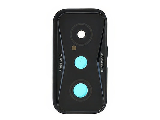 Cover Camera + Vetrino + Adesivo Nero per Xiaomi Poco F4 GT
