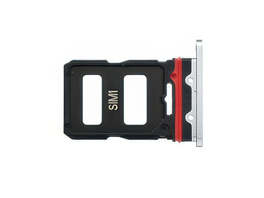 Sportello Dual Sim Card Knight Argento per Xiaomi Poco F4 GT