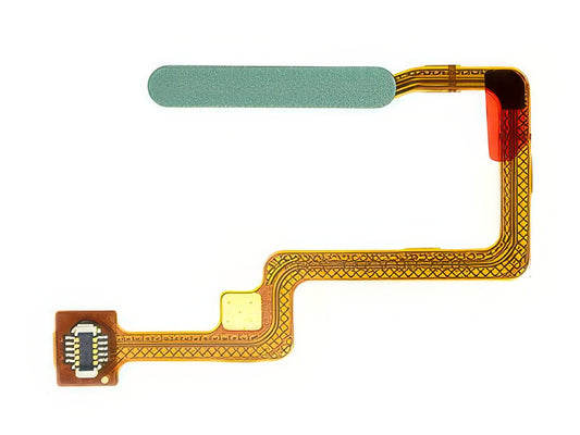 Flat Cable + Lettore Impronta Nebula Verde per Xiaomi Poco F4