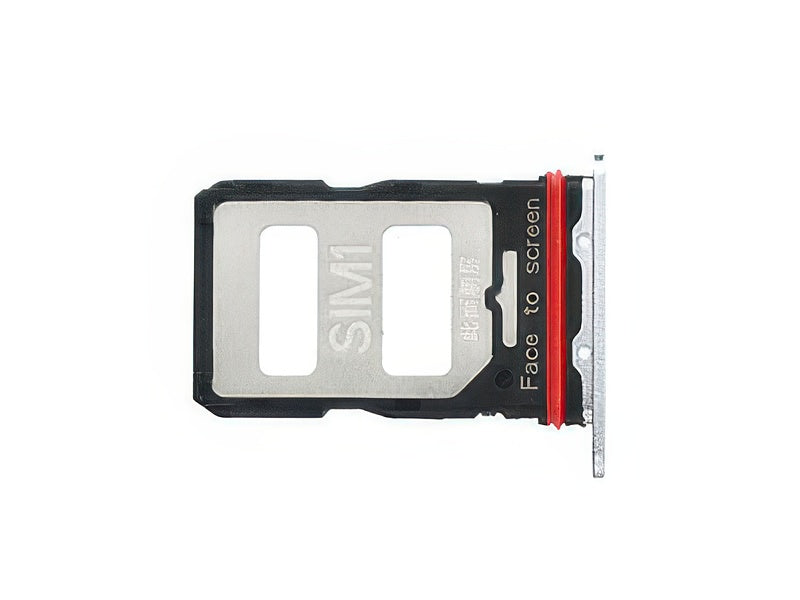 Sportello Dual Sim Card Bianco per Xiaomi Poco F6 Pro